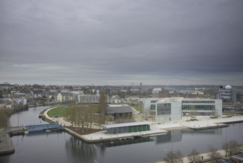 CAEN, pointe de la presqu'île 