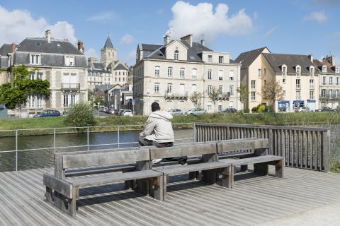 CAEN, pointe de la presqu’île 