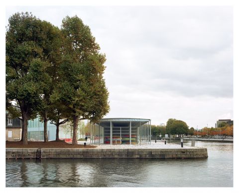 CAEN, pointe de la presqu'île 