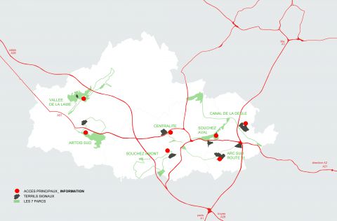LENS, Chaîne des Parcs / Etude stratégique