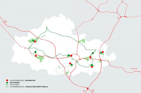 LENS, Chaîne des Parcs / Etude stratégique