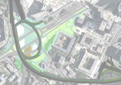 PARIS LA DEFENSE, Rose de Cherbourg / Concours