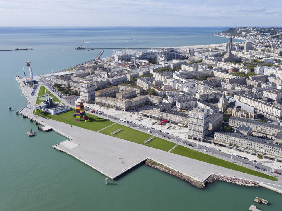LE HAVRE, Quai de Southampton Requalification des espaces publics