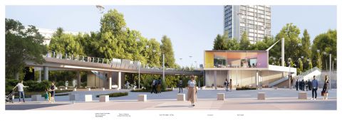 PARIS LA DEFENSE, Rose de Cherbourg / Concours