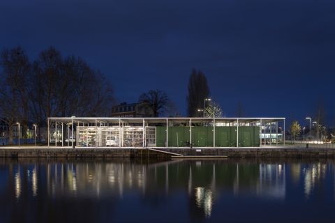 CAEN, pointe de la presqu'île 